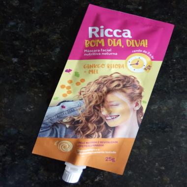 MÁSCARA FACIAL NOTURNA RICCA: BOM DIA, DIVA!