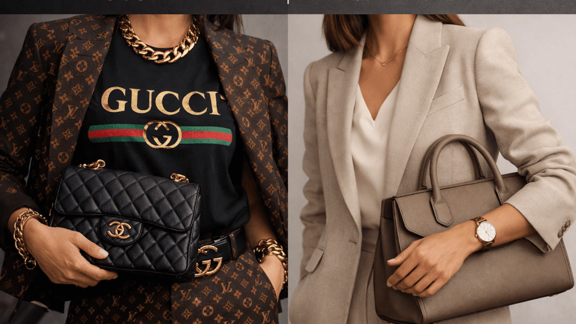 Logomania vs. Quiet Luxury: Status ou Autoridade?