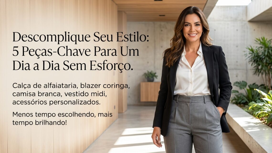 Cinco Peças-Chave Para Um Estilo Sem Esforço