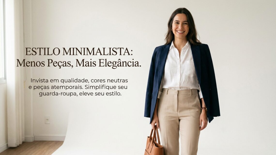 Menos É Mais: O Segredo do Estilo Minimalista
