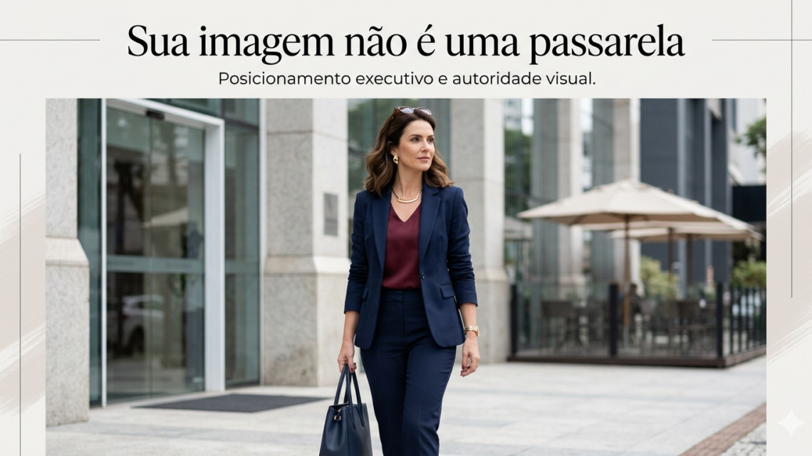 Sua imagem não é uma passarela